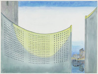KT 1997 012
<br/>
Het Oudekerksplein, Amsterdam
<br/>
<em>Eeden, Carel van (1939)</em>